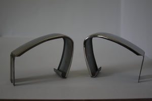 BMW 2002 Stainless Steel Rear Bumper Seam Covers (1967-1971)